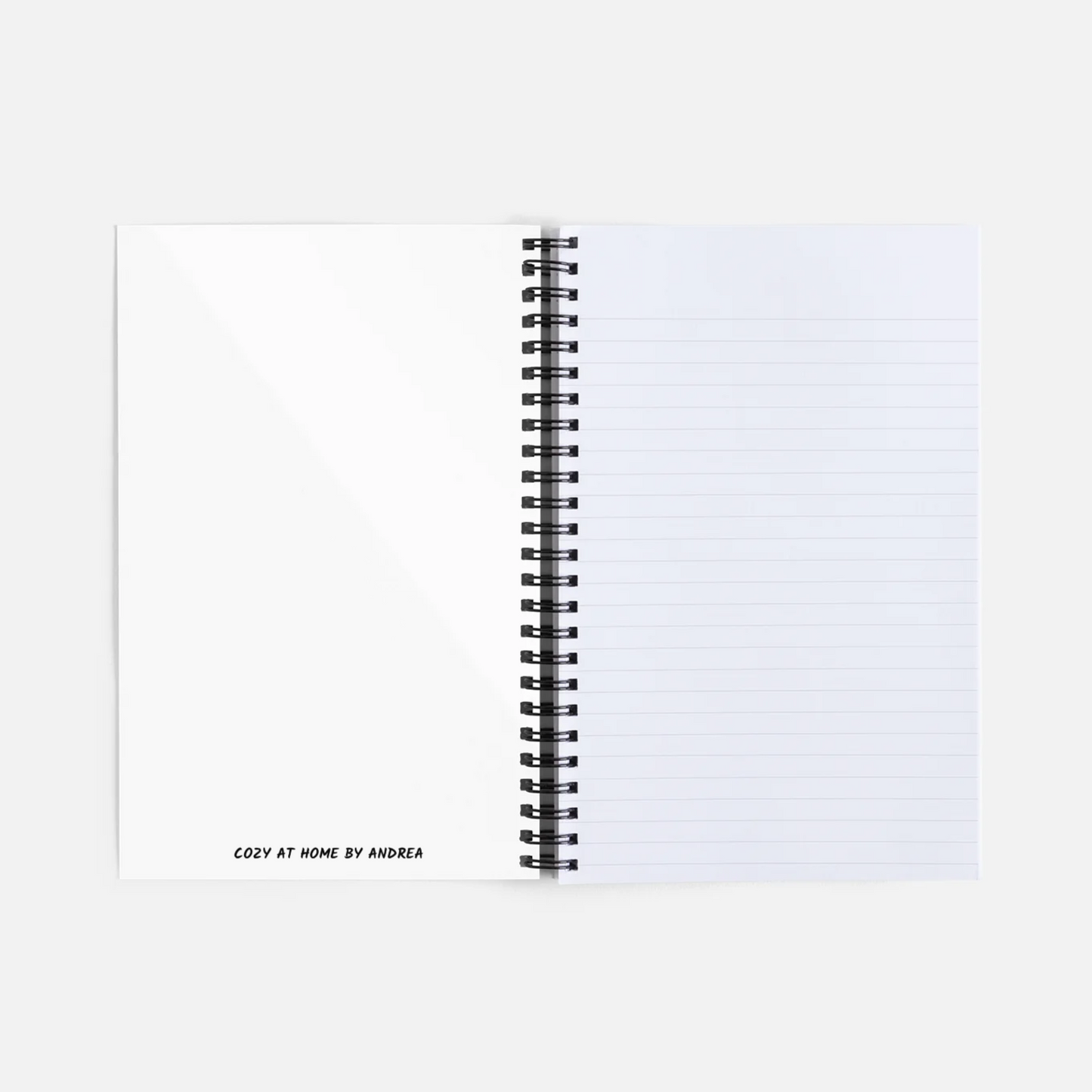 COZY AT HOME SPIRAL NOTEBOOK