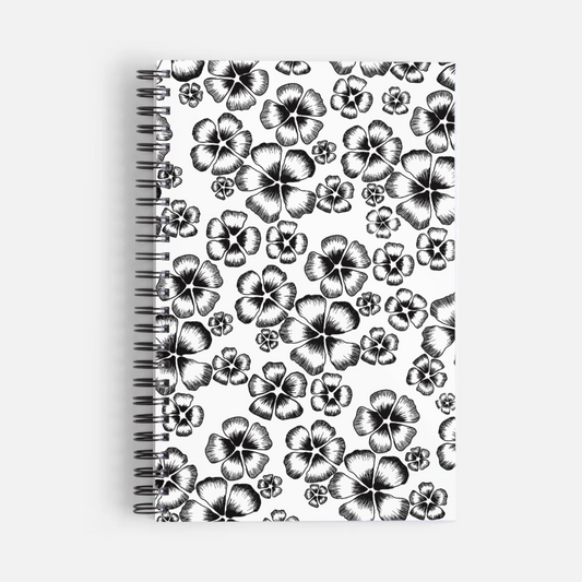 PANSIES SPIRAL NOTEBOOK